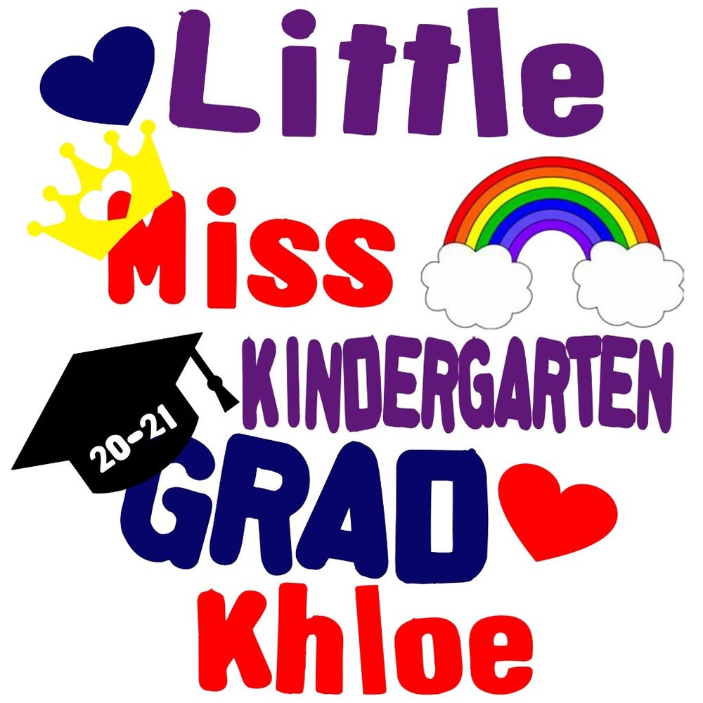 Made to Order Little Miss Kindergarten Grad